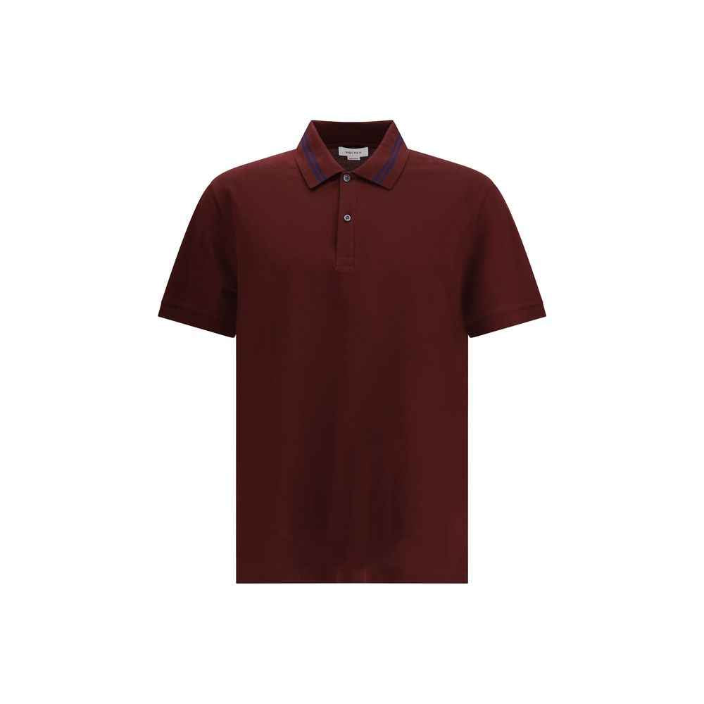 Alexander McQueen Polo Katoen Poloshirt Gestreept Zwart