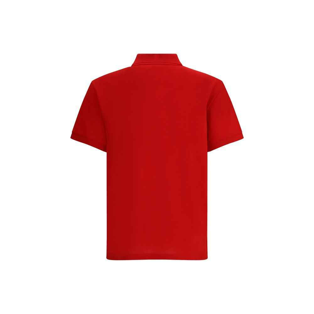 Alexander McQueen Logo Polo Shirt Katoen Luxe Kwaliteit
