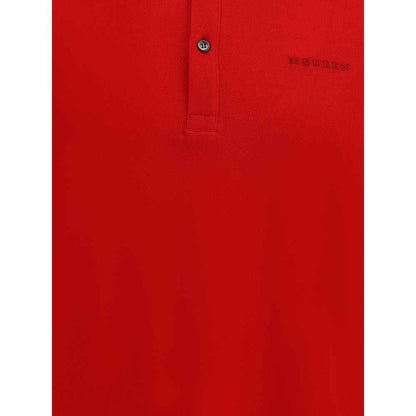 Alexander McQueen Logo Polo Shirt Katoen Luxe Kwaliteit