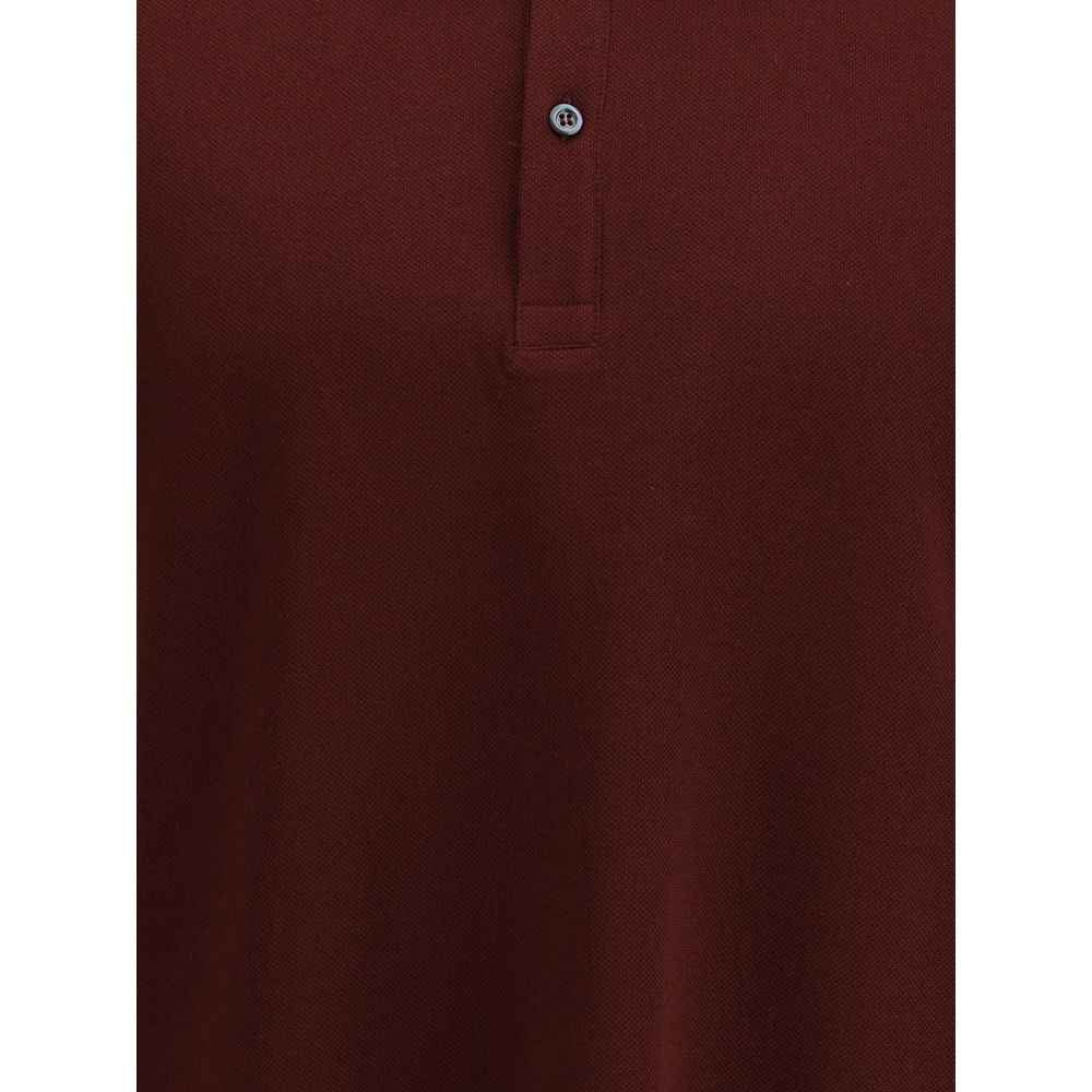 Alexander McQueen Polo Katoen Poloshirt Gestreept Zwart