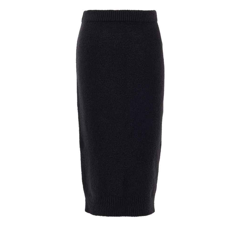 Tom Ford Black Cotton Skirt by Tom Ford