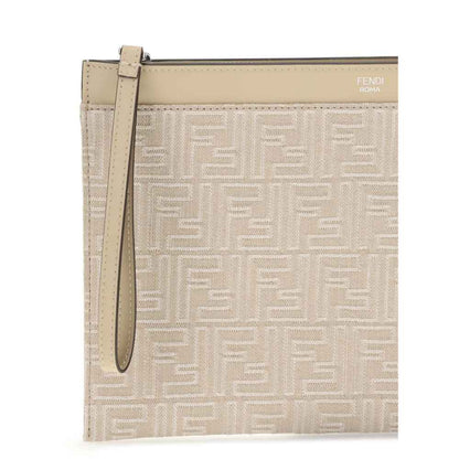 Fendi denim Pouch