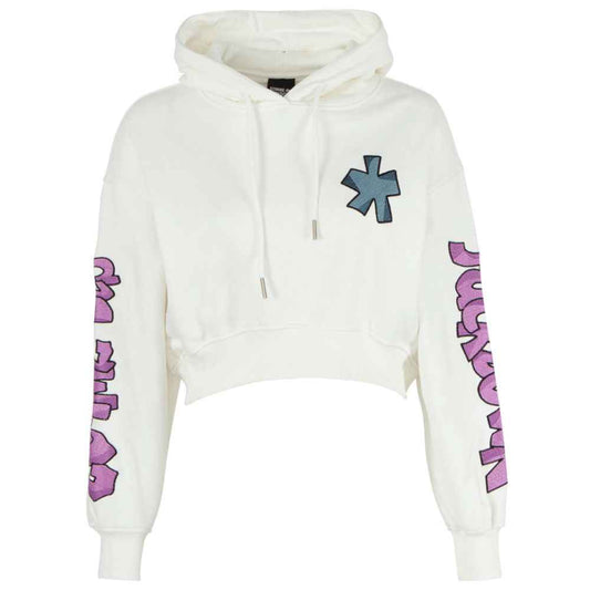 Comme Des Fuckdown Witte Katoenen Sweater Luxe Collectie