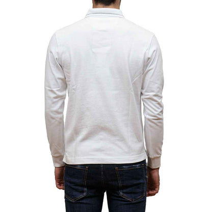 La Martina Poloshirt Katoenen Wit Luxueuze Edition