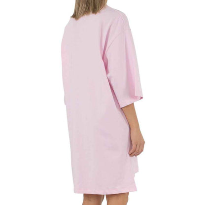 Comme Des Fuckdown Roze Katoenen Tshirt Jurk Met Logo
