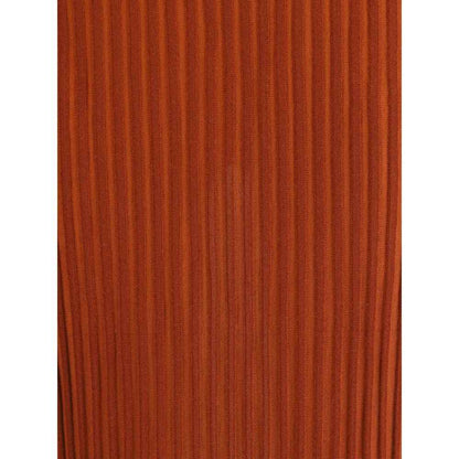 Gabriela Hearst Lange Gebreide Rok 100% Merinowol Ribbelrok