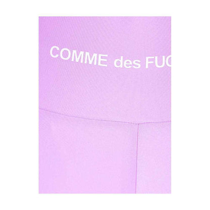 Comme Des Fuckdown Purple Polyester Short
