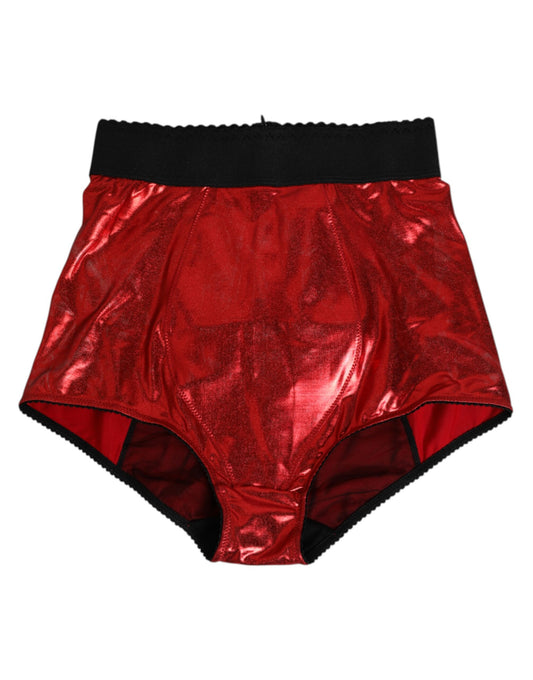 Dolce & Gabbana Girdle Polyester High Waist Rood Voor Dames