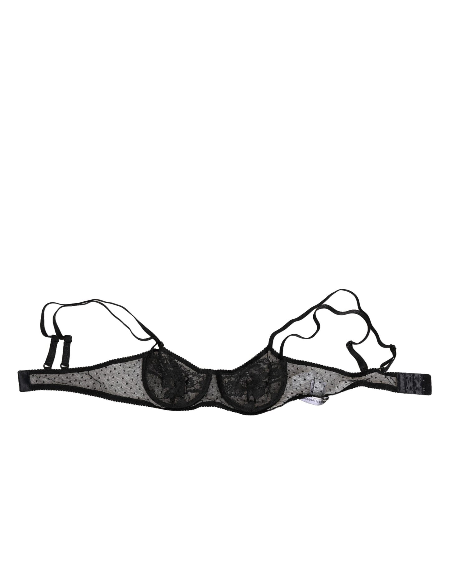 Dolce Gabbana Balconn Underwired Balconette Bra - Zwart