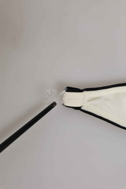 Dolce & Gabbana Beige Logo Swimsuit 2 Piece Top Bottom Swimwear