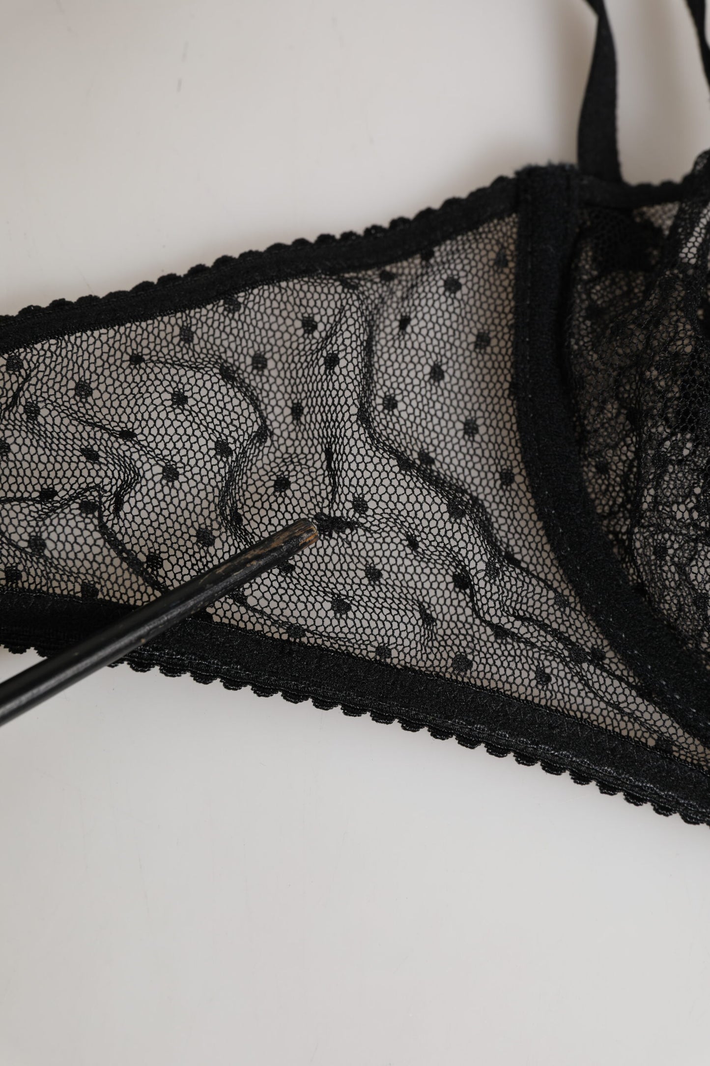 Dolce Gabbana Balconn Underwired Balconette Bra - Zwart