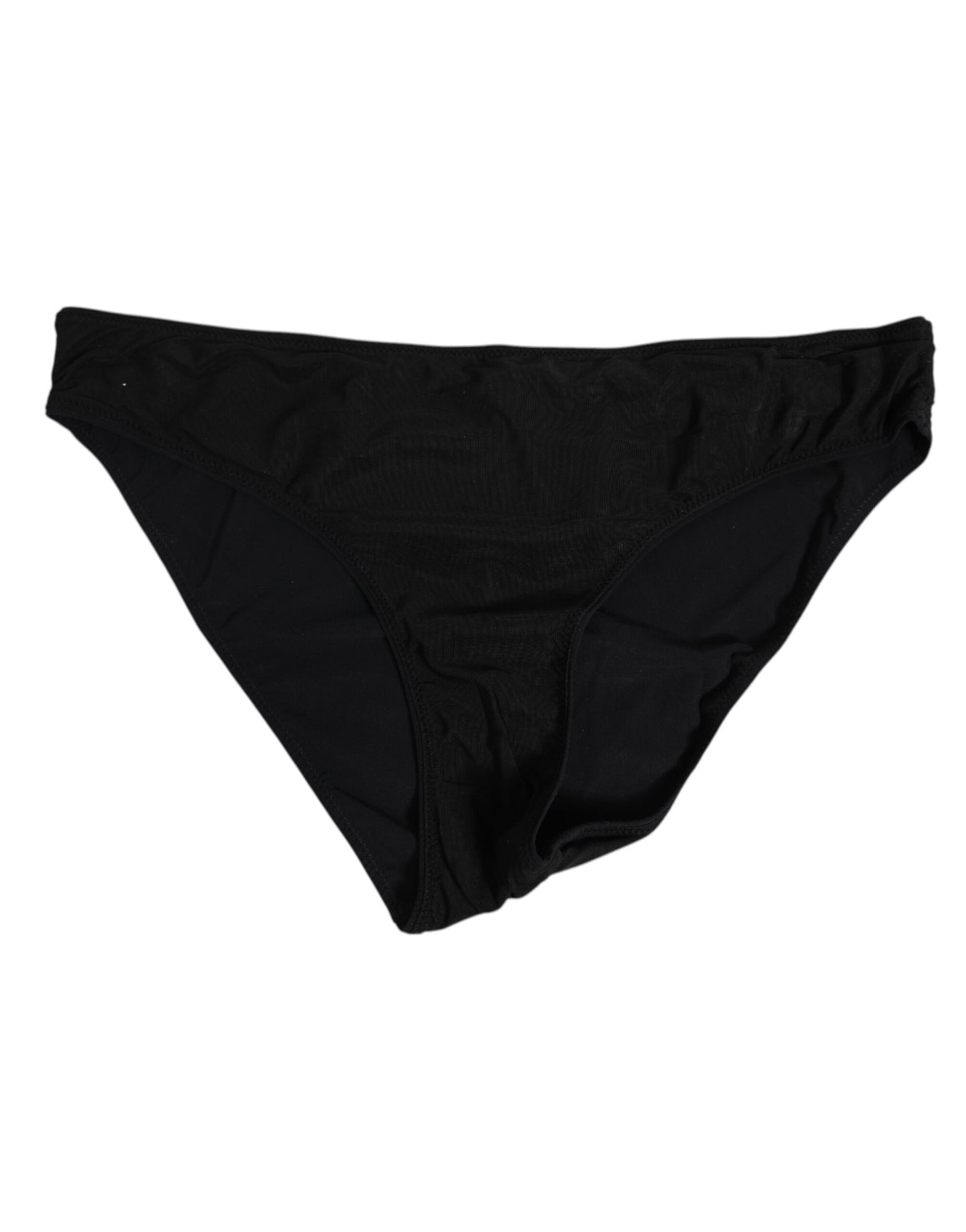 Dolce & Gabbana Slip Nylon Stretch Luxe Ondergoed Zwart