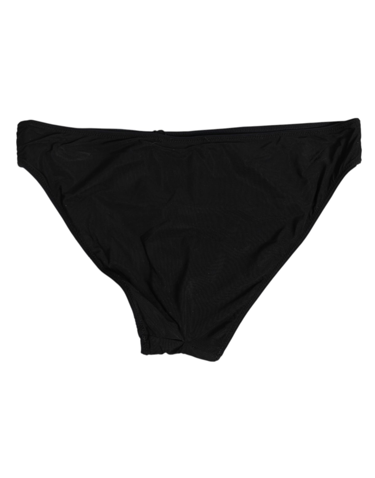 Dolce & Gabbana Slip Nylon Stretch Luxe Ondergoed Zwart