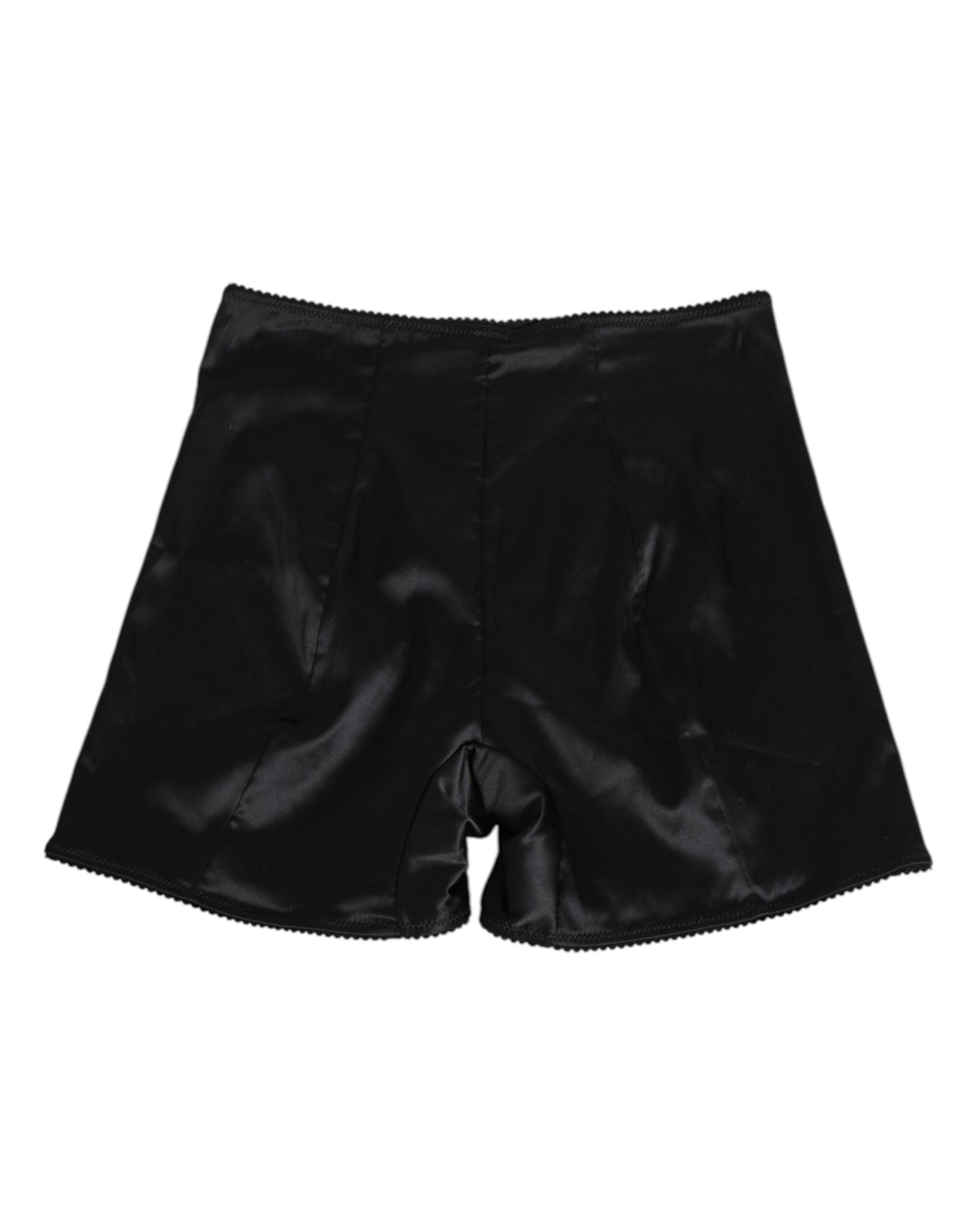 Dolce & Gabbana Cycling Panty Zijden Stretch Zwart Luxueus