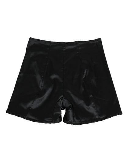 Dolce & Gabbana Cycling Panty Zijden Stretch Zwart Luxueus