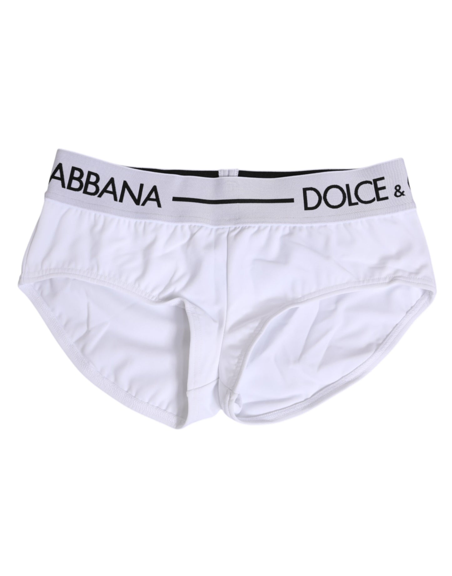 Dolce & Gabbana Nylon Logo Tailleband Ondergoed Wit
