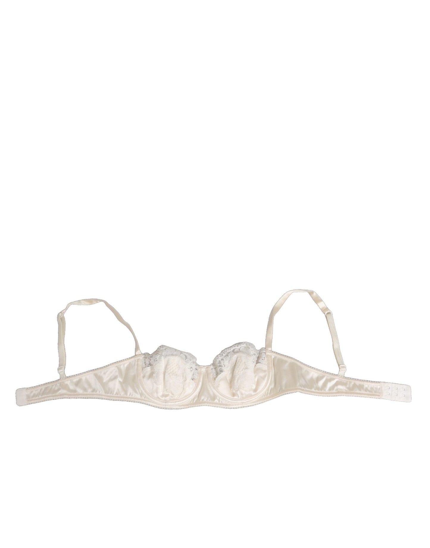 Dolce & Gabbana Beugel BH Zijde Balconette - Off White