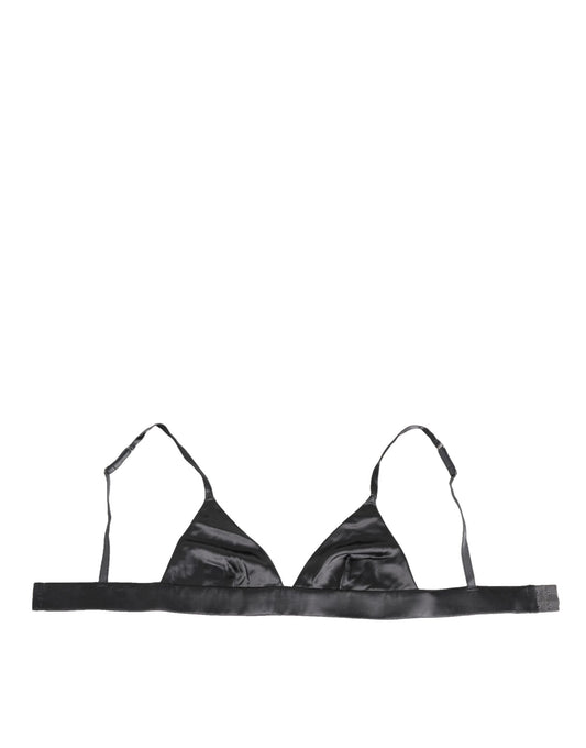 Dolce & Gabbana Balconette BH Zijden Satijn Zwart Luxe