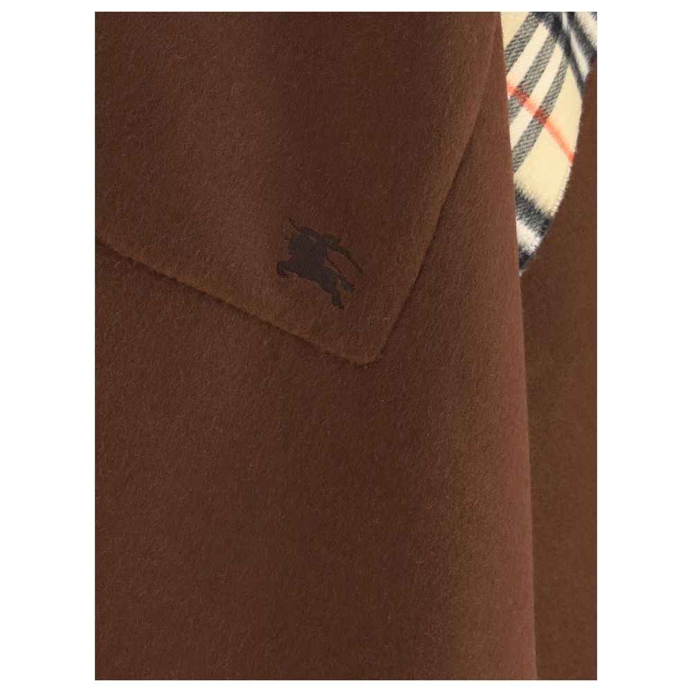Burberry Omkeerbare Cape Wol Kasjmier - Beige/Oversize