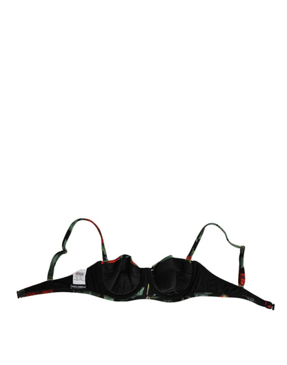 Dolce & Gabbana Padded Balconette Bra Nylon - Zwart
