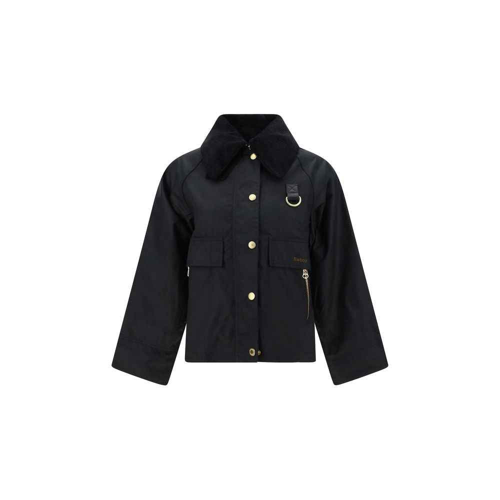 Barbour Catton Wax Jacket Katoen Monochroom AW25 Collectie