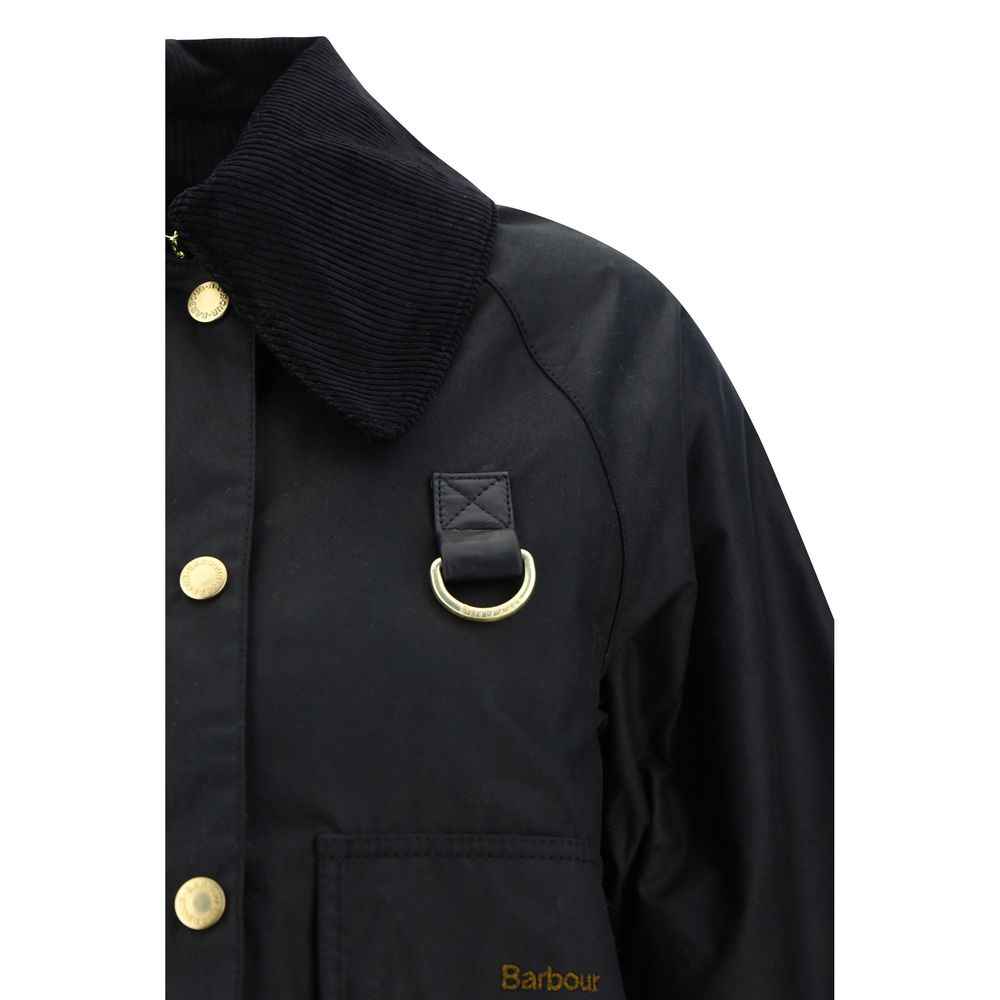 Barbour Catton Wax Jacket Katoen Monochroom AW25 Collectie