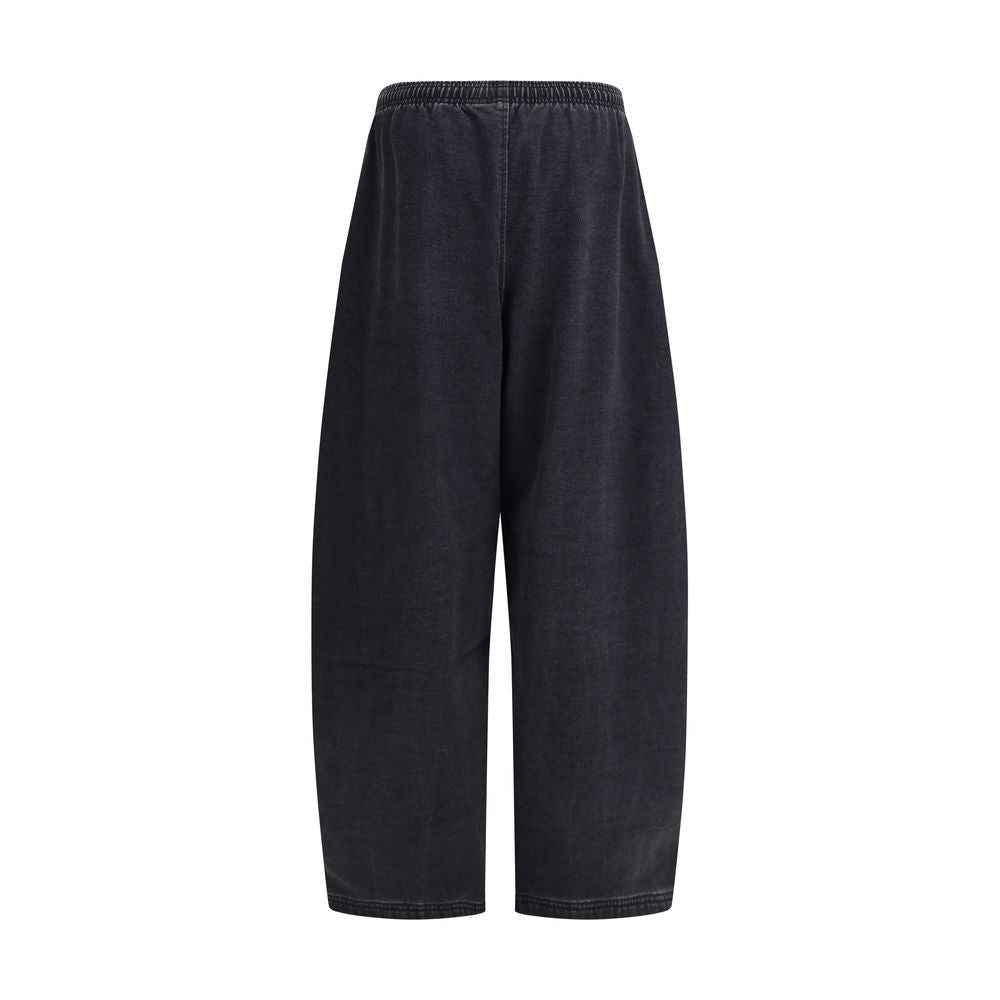 Alexander Wang Trackpants Zwart Met Logo En Comfort