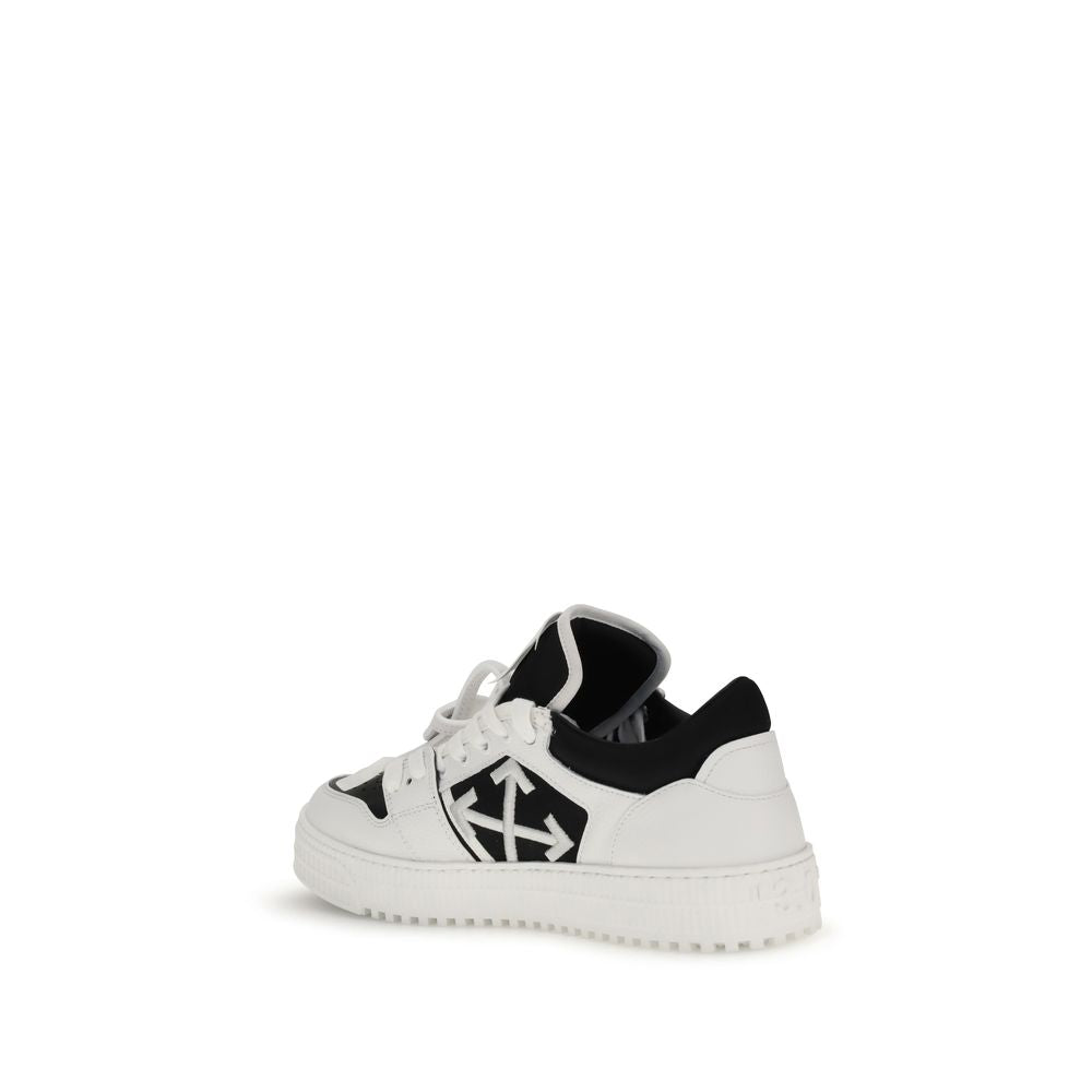 Off-White Low Top 3.0 Off Court Sneakers Leer Wit Luxe