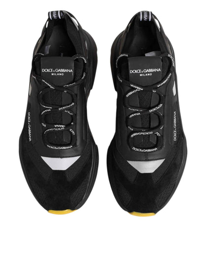 Dolce & Gabbana Black Daymaster Low Top Men Sneakers Shoes