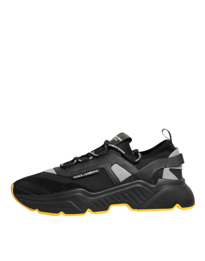 Dolce Gabbana Daymaster Sneakers Zwart Stijlvol Comfortabel