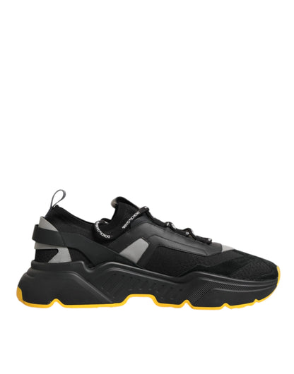 Dolce Gabbana Daymaster Sneakers Zwart Stijlvol Comfortabel