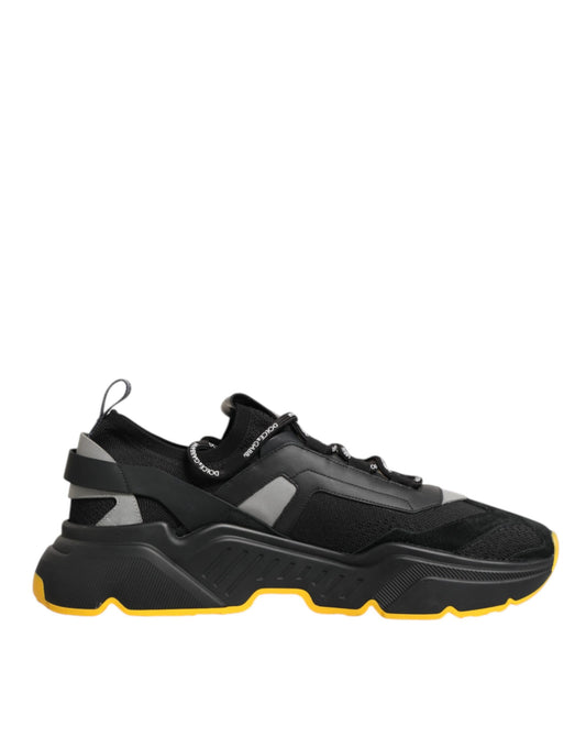 Dolce Gabbana Daymaster Sneakers Zwart Stijlvol Comfortabel