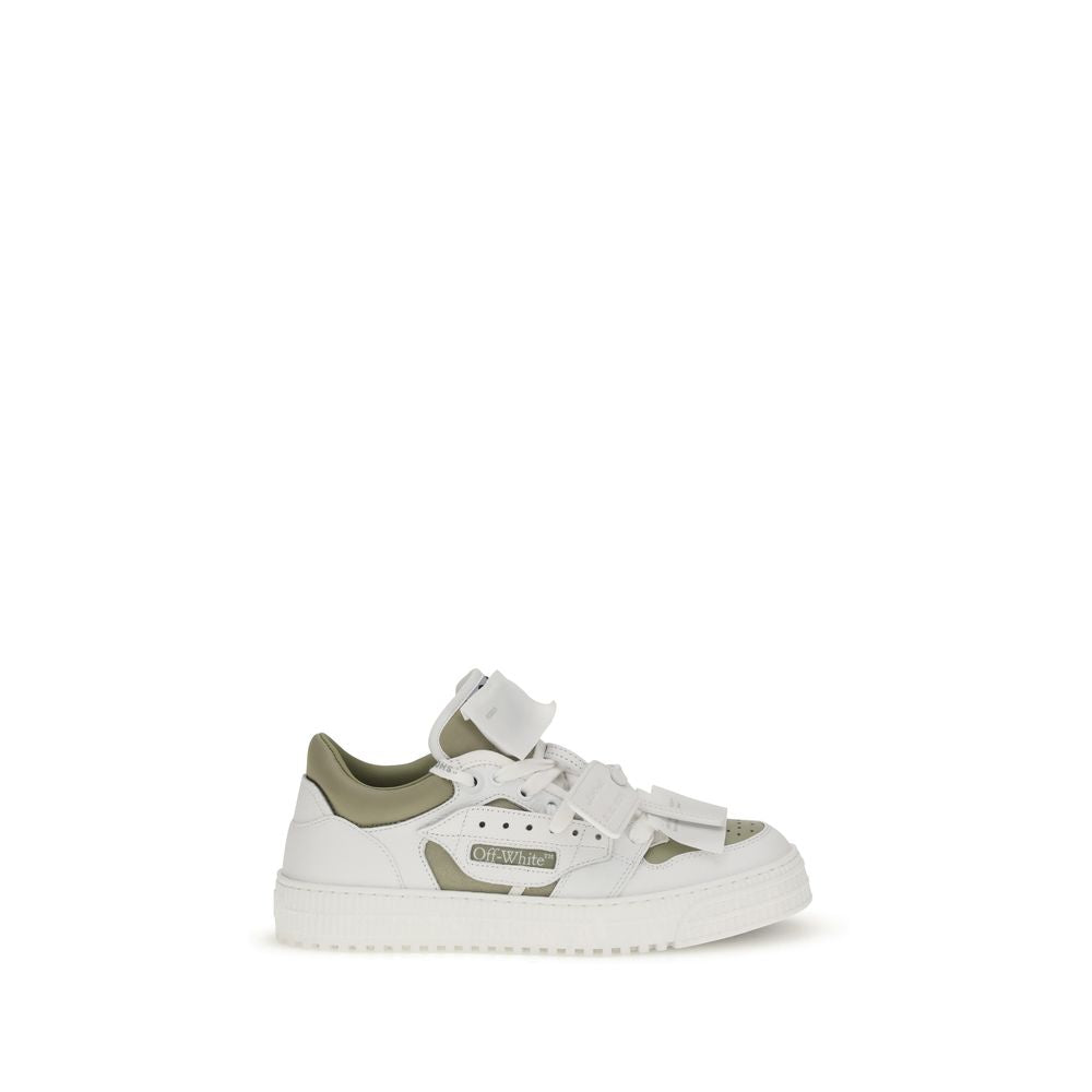 Off-White The Low Top 3.0 Off Court Leren Sneakers – Wit