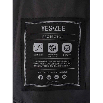 Yes Zee Black Nylon Men's Jacket