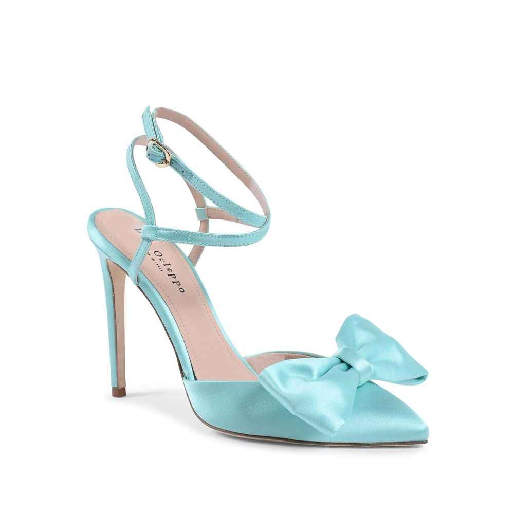 Dee Ocleppo Pink Satin Sandal Satijn Sandaal – Roze/10 cm