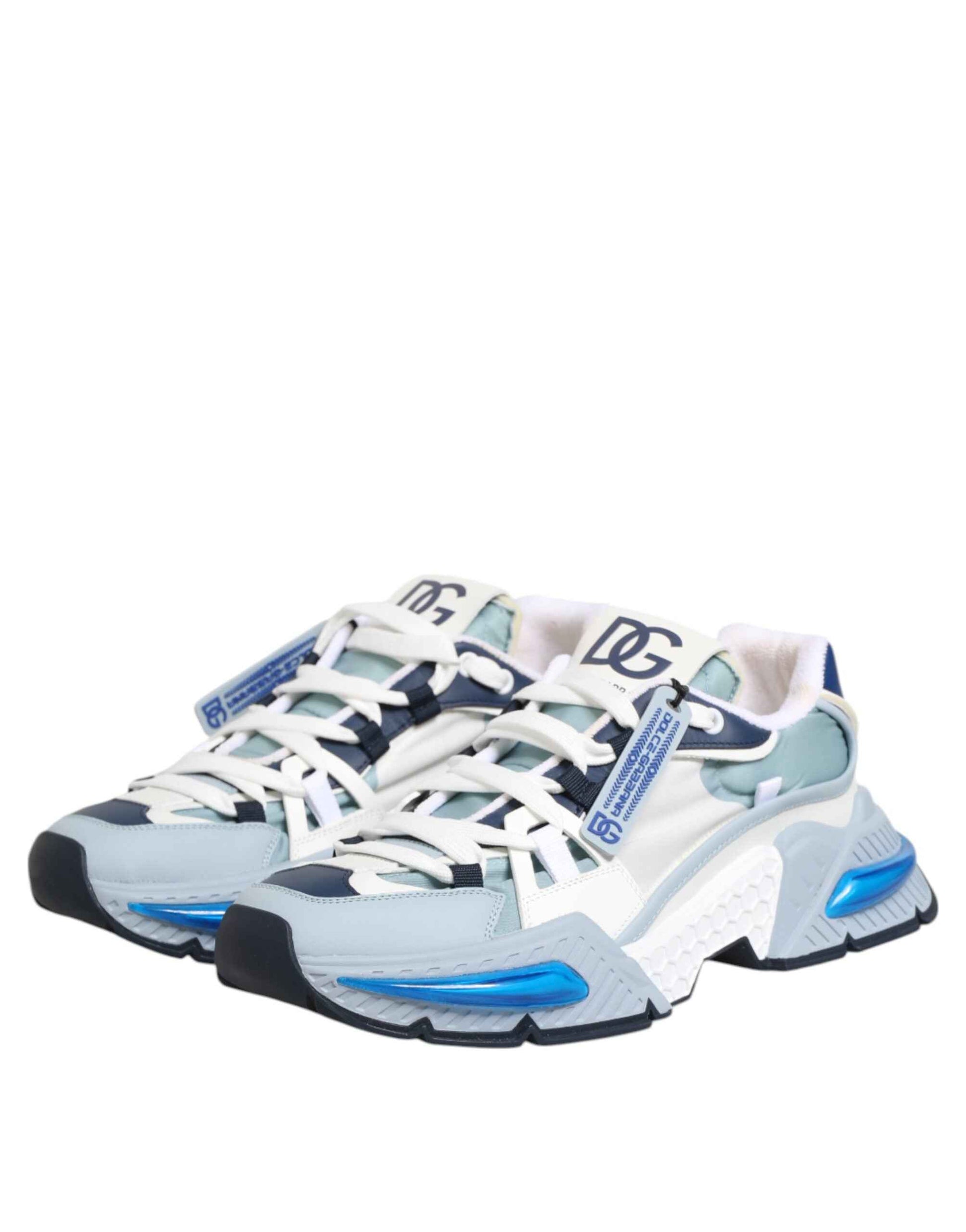 Airmaster Sneakers Dolce & Gabbana Nylon Wit Blauw
