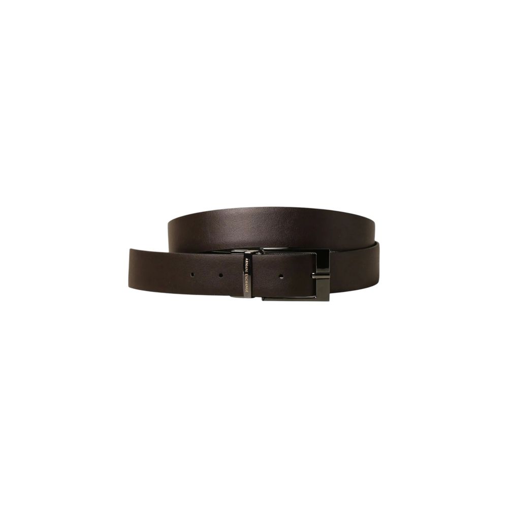 Armani Exchange 951060 CC236 Leather Belt Black Classic
