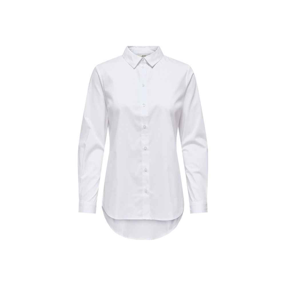 Jacqueline De Yong White Cotton Shirt