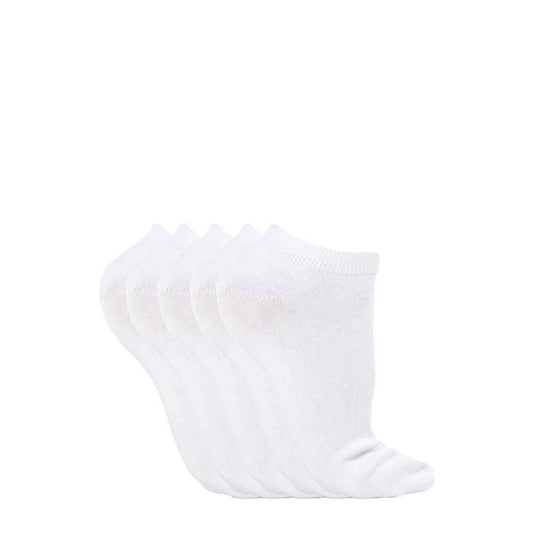 Jack Jones DONGO Katoen Sokken Wit 5 Pack Comfort Zacht