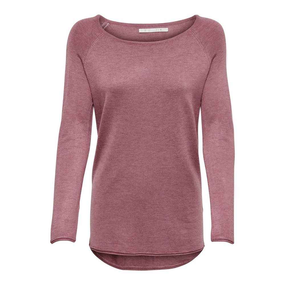 Only Mila Lacy Lange Noos Viscose Tricot Top - Multicolor