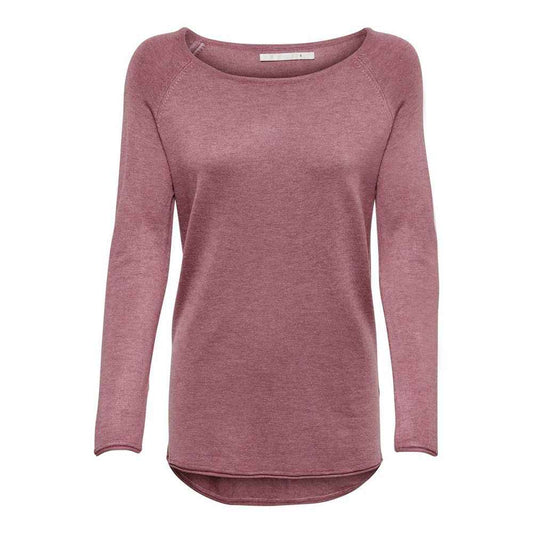 Only Mila Lacy Lange Noos Viscose Tricot Top - Multicolor