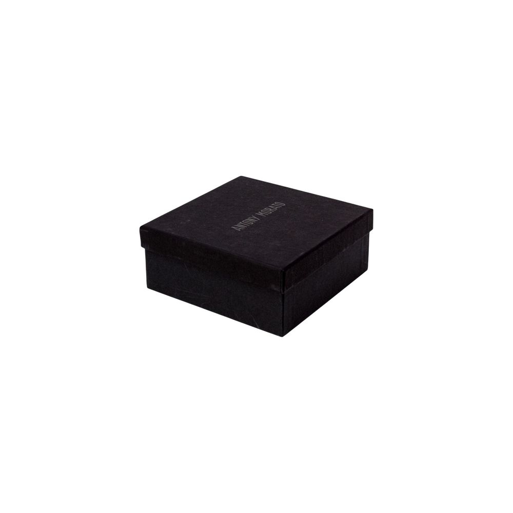 Antony Morato MMBE00381LE100105 Zwarte Leren Riem 32mm