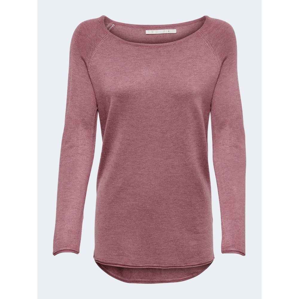 Only Mila Lacy Lange Noos Viscose Tricot Top - Multicolor