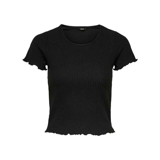 Only ONLEMMA Korte Top Noos JRS 15201206 Polyester Zwart