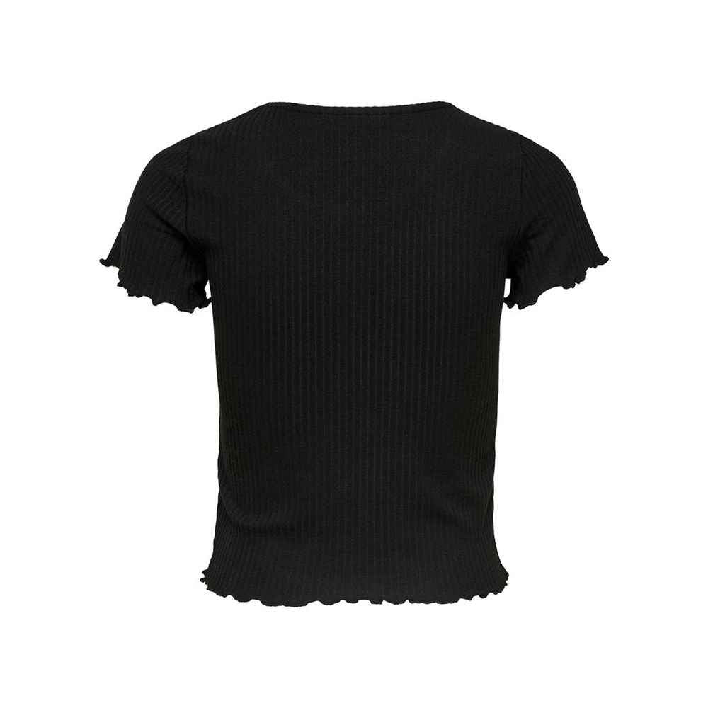 Only ONLEMMA Korte Top Noos JRS 15201206 Polyester Zwart