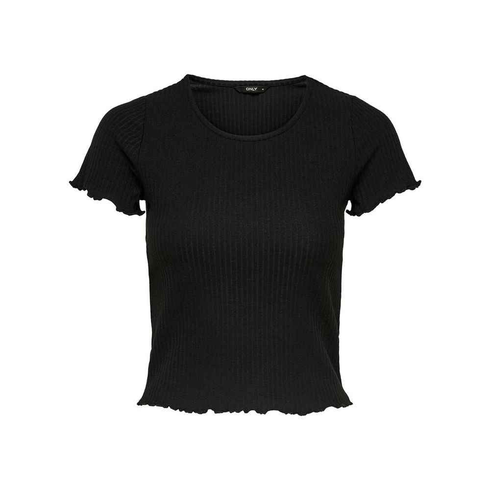 Only ONLEMMA Korte Top Noos JRS 15201206 Polyester Zwart