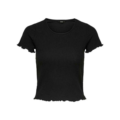 Only ONLEMMA Korte Top Noos JRS 15201206 Polyester Zwart