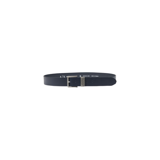 Armani Exchange Leather Belt 951186 CC528 Classic Blue
