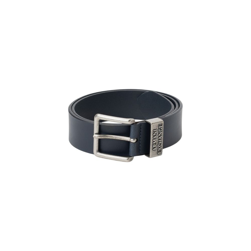 Armani Exchange Leather Belt 951186 CC528 Classic Blue