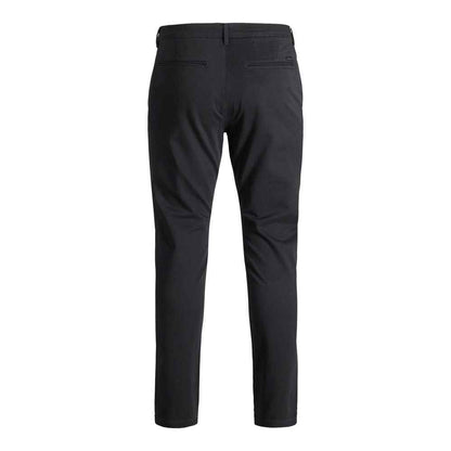 Jack Jones Katoenen Broek 98 Procent Katoen Elastaan Zwart